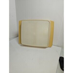 VINTAGE Tupperware Deviled Egg Carrier Saver Tote Travel Holder 16 Eggs
